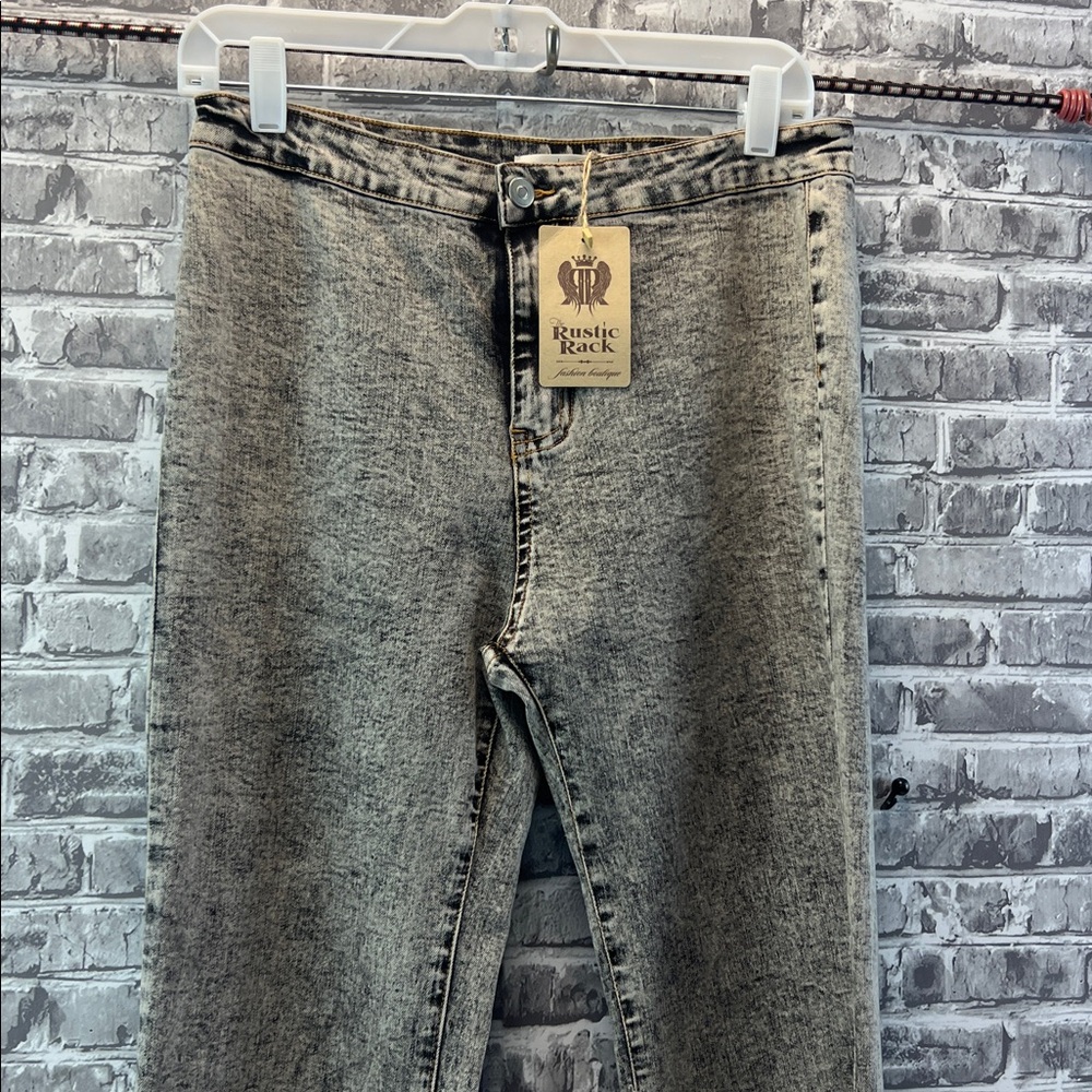 NWT Rustic‎ Rack Gray Denim Jeans - Picture 5 of 11